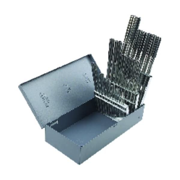 Morse Chucking Reamer Set, Metric, Series 1655M, 25 Piece, Straight Flute, Right Hand Cutting, HSS, Brigh 23305 - main
